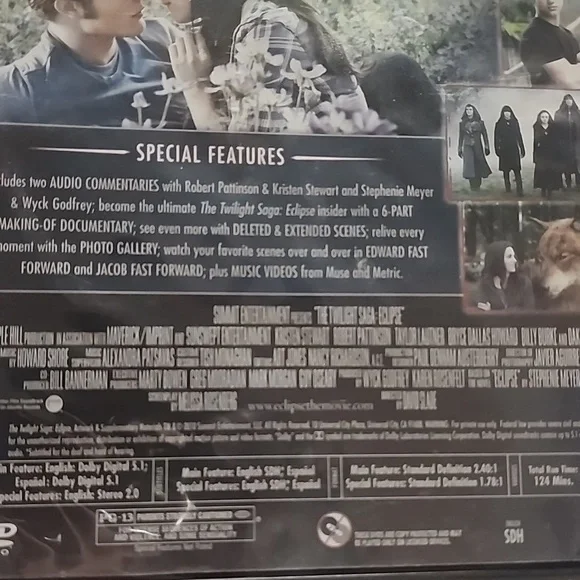 Twilight Saga Eclipse Two-Disc Special Edition - Picture 6 of 7